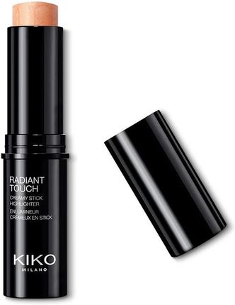 KIKO Milano Radiant Touch Creamy Stick Highlighter rozświetlacz w sztyfcie 102 Golden Biscuit 10g