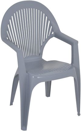 Krzesło Syrena Szare 57X58X90 Cm