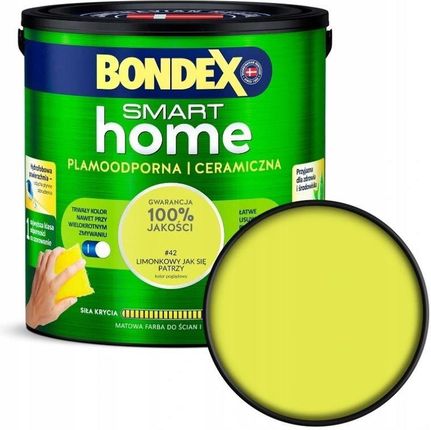 Bondex Smart Home Limonkowy Jak Się Patrzy 2,5L