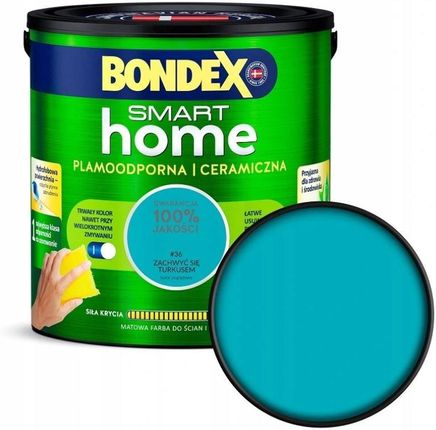 Bondex Smart Home Zachwyć Się Turkusem 2,5L