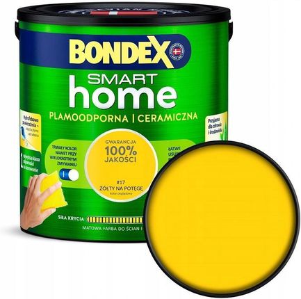 Bondex Smart Home Żółty Na Potęgę 2,5L