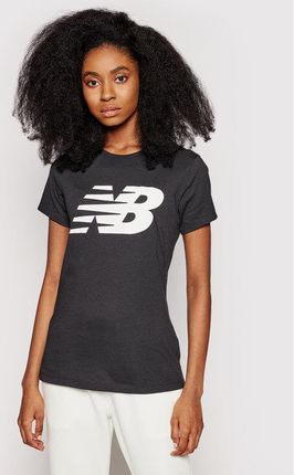 New Balance T-Shirt Classic Flying Nb Graphic Tee Wt03816 Czarny Athletic Fit