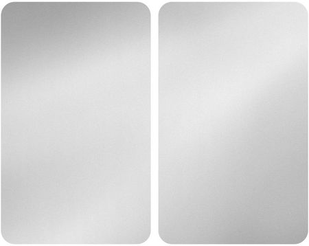Wenko Zestaw 2 Szklanych Płyt Ochronnych Na Kuchenkę Universal Silver (53902100)