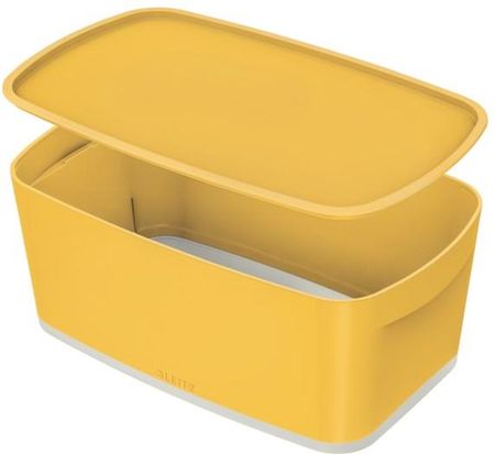 Leitz MyBox Cosy mały pojemnik z pokrywką żółty 52630019