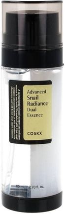 Cosrx Advanced Snail Radiance Dual Essence Esencja Do Twarzy Ze Śluzem Ślimaka 80 ml