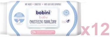 Global Cosmed 12X Bobini Baby Sensitive Chusteczki Nawilżane 60Szt.