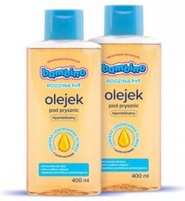 Bambino Rodzina Olejek Pod Prysznic 2x400 ml - zdjęcie 3 Bambino Rodzina Olejek Pod Prysznic 2x400 ml