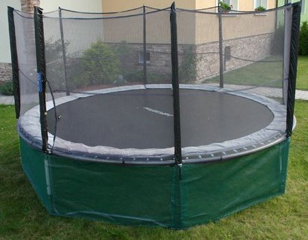 InSPORTline Ochronna siatka pod trampolinę 430cm