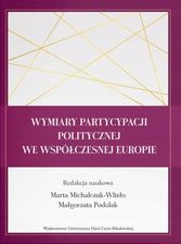 Zdjęcie Wymiary partycypacji politycznej we współczesnej Europie - Katowice