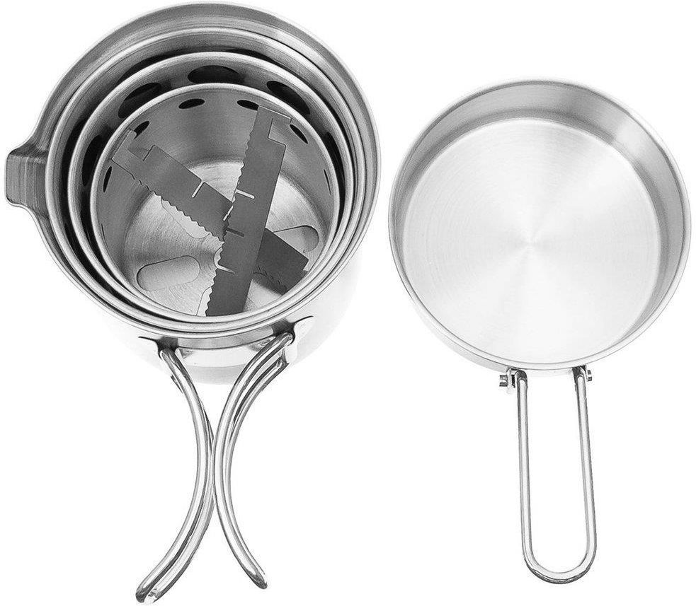 Fox Outdoor Zestaw Travel Kuchenka Turystyczna Z Garnkami 33349 - zdjęcie 1 Fox Outdoor Zestaw Travel Kuchenka Turystyczna Z Garnkami 33349