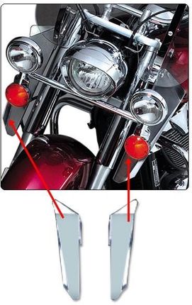 NATIONAL CYCLE MOTOCYKLOWE DEFLEKTORY NA NOGI DO SZYB TYPU