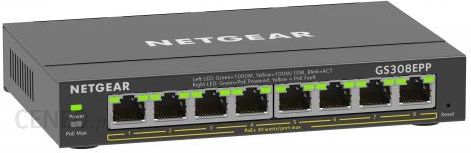 Netgear - Netgear Gs308Epp Managed L2/L3 Gigabit Ethernet (10/100