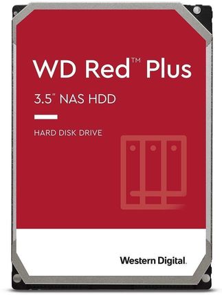 Wd Western Digital Red Plus 4Tb Sata 6Gb/S 3.5Inch Rpm5400 128Mb Cache Internal Hdd (WD40EFZX)