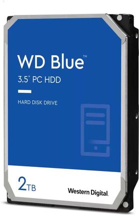 Wd Western Digital Blue 2Tb Sata 6Gb/S Hdd Internal 3.5Inch Serial Ata 256Mb Cache 7200 Rpm Rohs Compliant Bulk (WD20EZBX