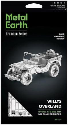Fascinations Metal Earth ICONX Jeep Overland