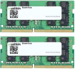 Pamięć RAM Mushkin DDR4 - 32 GB -3200 - CL - 22 - Dual Kit, RAM (MES4U320NF16GX2, Essentials)