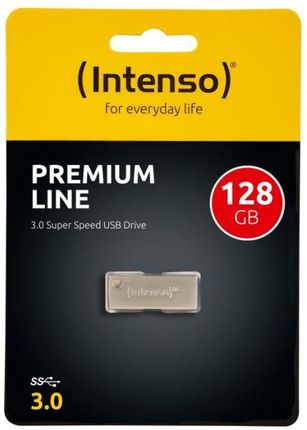 Intenso PREMIUM LINE 128GB, USB stick (silver, USB-A 3.2 (5 Gbit / s)) (3534491)
