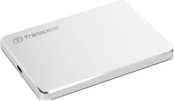 Transcend Storejet 25C3S 1 Tb, Hard Disk (Silver, Usb 3.2 C (TS1TSJ25C3S)