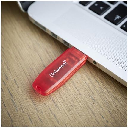 Intenso Rainbow Line 128 GB, USB stick (red, USB 2.0) (3502491)
