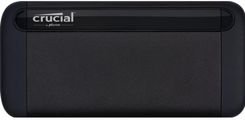 Crucial X8 Portable SSD 2 TB, External SSD (black, USB-C 3.2 (10 Gbit / s)) (CT2000X8SSD9) - Dyski przenośne