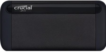Crucial X8 Portable SSD 2 TB, External SSD (black, USB-C 3.2 (10 Gbit / s)) (CT2000X8SSD9)