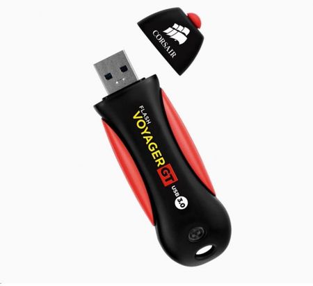 Corsair Flash Voyager GT 1 TB, USB stick (black / red, USB-A 3.2 Gen 1) (CMFVYGT3C1TB)
