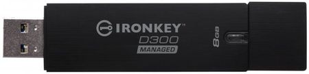 Kingston flash disk 128GB IronKey D300SM USB 3.1 Gen1 AES 256 XTS encryption (IKD300SM128GB)