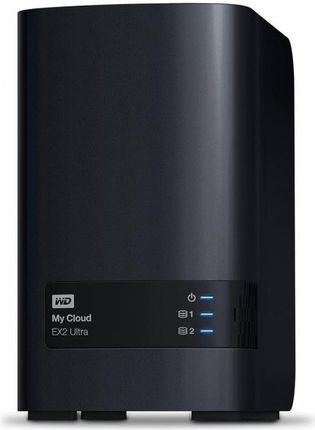 Wd Western Digital My Cloud Ex2 Ultra Nas 24Tb Personal Stor. Incl Red Drives 2-Bay Dual Gigabit Ethernet 1.3Ghz (Wdbvbz024