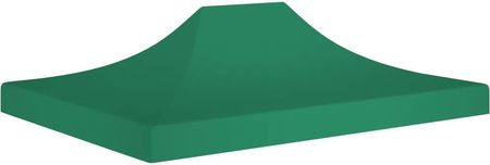 Vidaxl Dach Do Namiotu Imprezowego, 4 X 3 M, Zielony, 270 G/M²