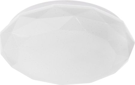 Lumiled LED sufitowy łazienkowy Miami 24W IP44 4000K Biały Okrągły Diament (5901874274939)
