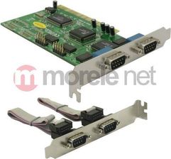 Delock KARTA PCI SERIAL PORT (COM, RS-232) X4 PORTY (89046)