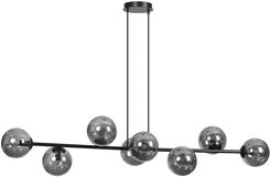 Zdjęcie Emibig - Lampa wisząca ROSSI 8 BL 8xE14 - czarny/dymiony - 875/8 (8758) - Pełczyce