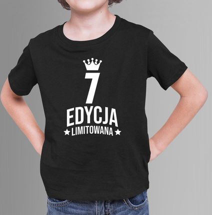 7 lat Edycja Limitowana - koszulka dziecięca na prezent