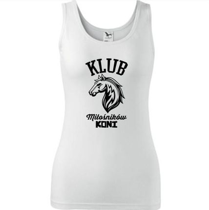 Damski tank top - KLUB MIŁOŚNIKÓW KONI - Ceny i opinie UQJZ Damski tank top - KLUB MIŁOŚNIKÓW KONI - Ceny i opinie UQJZ