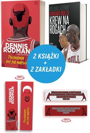Pakiet: SQN Originals: Dennis Rodman + Chicago Bulls. Krew na rogach