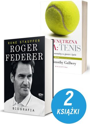 Pakiet: Roger Federer. Biografia + Wewnętrzna gra: Tenis