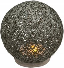 Zdjęcie Atmosphera Lampa dekoracyjna Grey, szara, 18 cm - Pilawa