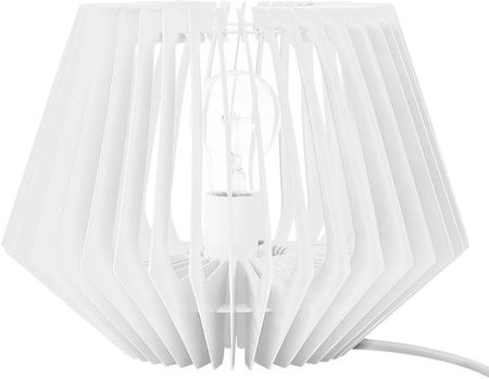 Atmosphera Lampa stołowa z dekoracyjną żarówką ATMOSPHERA, biała, 21 cm