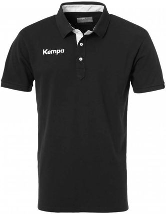 Kempa Koszulka Polo Prime Kempa Czarny Biały 200215902