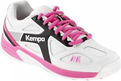 Kempa Buty Wing Junior Kempa Biały Czarny Różowy 200849505 - Obuwie do piłki ręcznej