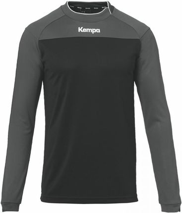Kempa Koszulka Rozgrzewkowa Prime Kempa Czarny Antracytowy 200229301