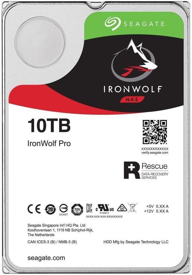 ☆10TB☆　Seagate IronWolf 10TB HDD Seagate IronWolf NAS HDD, 10TB, Wewnętrzny Dysk Twardy, 3,5