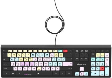 Editorskeys Pro Tools Keyboard Mac Podświetlana (79186)