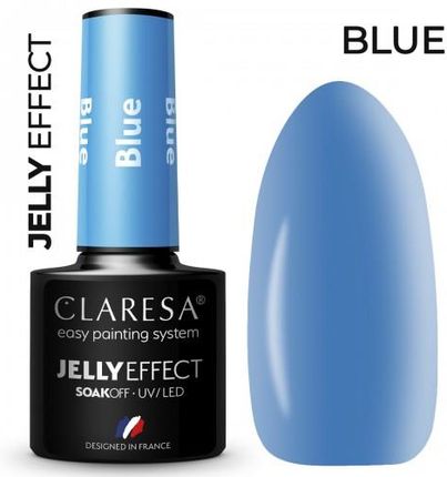 Claresa jelly blue 5ml kolorowy lakier hybrydowy