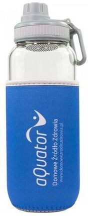 Aquator Butelka szklana - do przechowywania alkalicznej wody jonizowanej - 1 litr (3441)