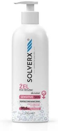 Solverx Żel Pod Prysznic Dla Kobiet Sensitive Skin 250Ml