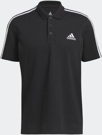 Adidas AEROREADY Essentials Piqué Embroidered Small Logo 3 Stripes Polo Shirt GK9097 - Ceny i opinie T-shirty i koszulki męskie BWFM