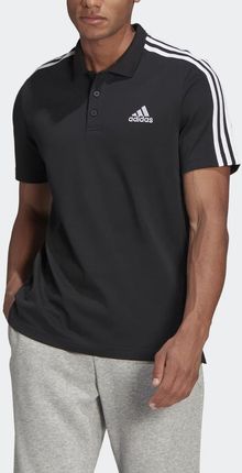 Adidas AEROREADY Essentials Piqué Embroidered Small Logo 3 Stripes Polo Shirt GK9097 - Ceny i opinie T-shirty i koszulki męskie BWFM