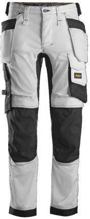 Snickers Workwear 6241 Elastyczne Spodnie Z Kieszeniami Kaburowymi Allroundwork Rozm 252 Pas 36 / Dł. 37
