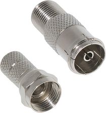 Zdjęcie DPM DPM ADAPTER GNIAZDO F GNIAZDO TV + WTYK F - Suwałki